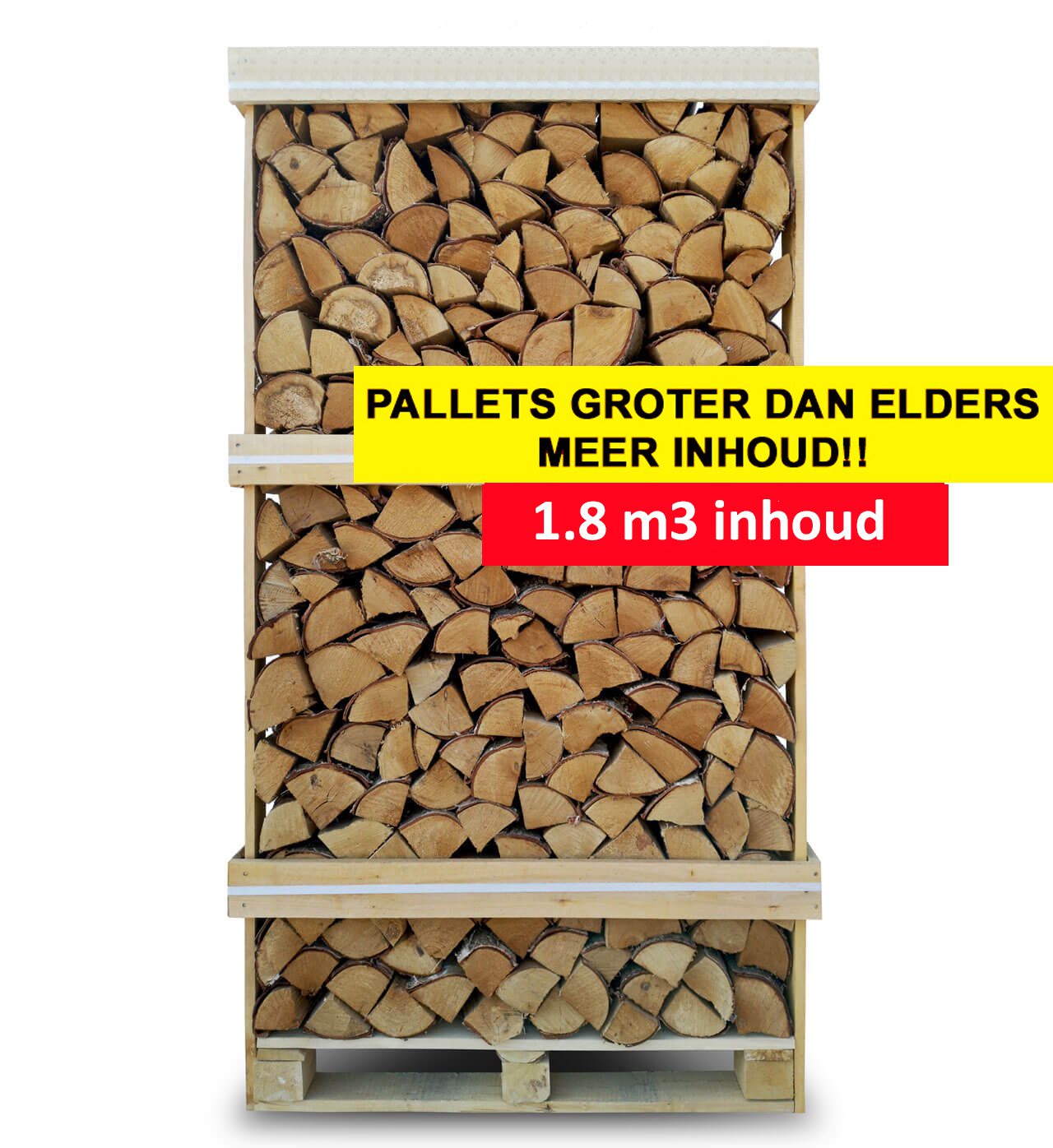 Haardhout Beuken ovengedroogd 30cm XL